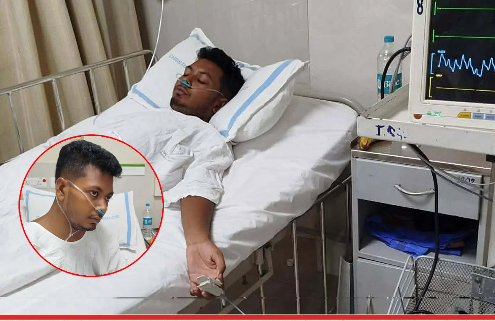 হুসাইন আহমেদের  চিকিৎসা সহায়তার আহ্বান, প্রয়োজন ৫ লাখ টাকা